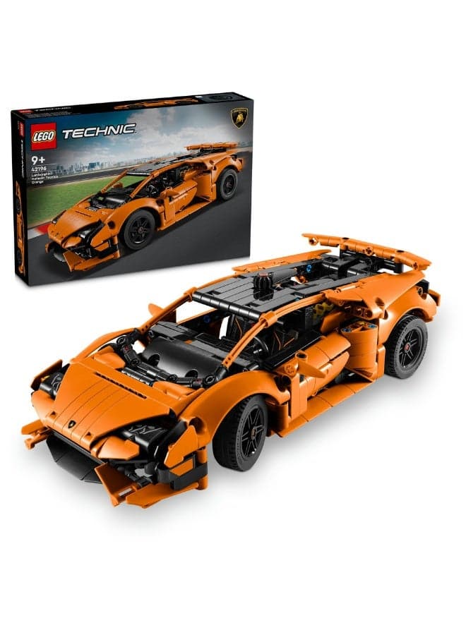 Technic Lamborghini Huracán Tecnica Orange Set 42196 (Age 9+, 806 Pieces)