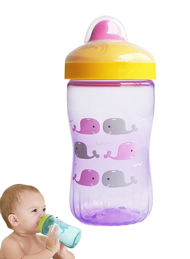 Baby Training Cup, Spill Proof Spout Cup , Toddler Learner Cups for Baby 6+ months, 350ml