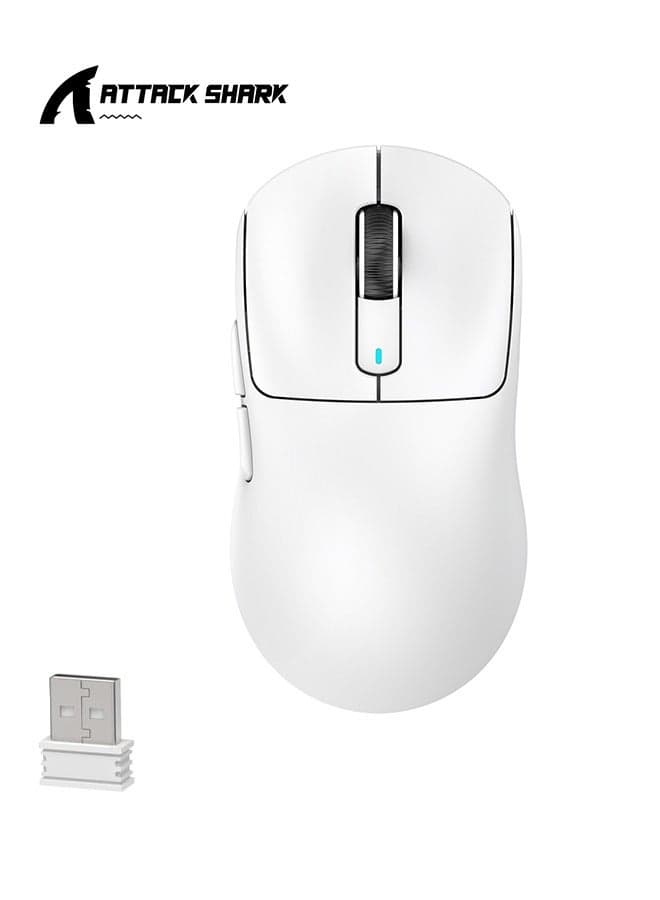 X3 Lightweight Wireless Gaming Mouse with Tri-Mode 2.4G/USB-C Wired/Bluetooth,Up to 26K DPI,PAW3395 Optical Sensor,5 programmable Buttons for PC/Laptop/Win/Mac
