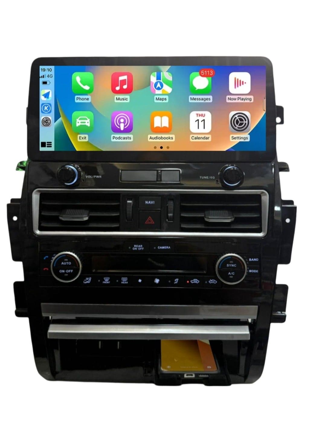 Android Car Stereo For Nissan Patrol Y62 12.3 Inch 2010-2022 With Apple Carplay Android Auto Wireless GPS Fast Interface AHD Camera Included 4G USB WiFi Quick Boot Y62 4+32 GB