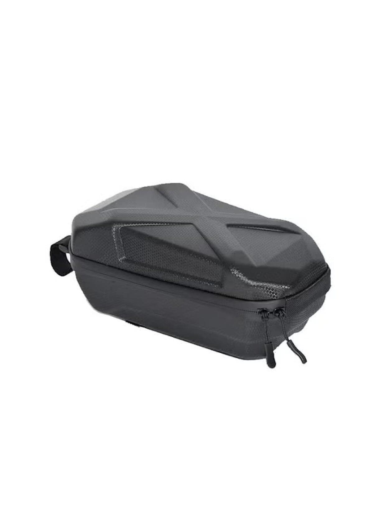 3.2L PU Leather Scooter Front Bag – Waterproof EVA Hard Shell Storage Bag