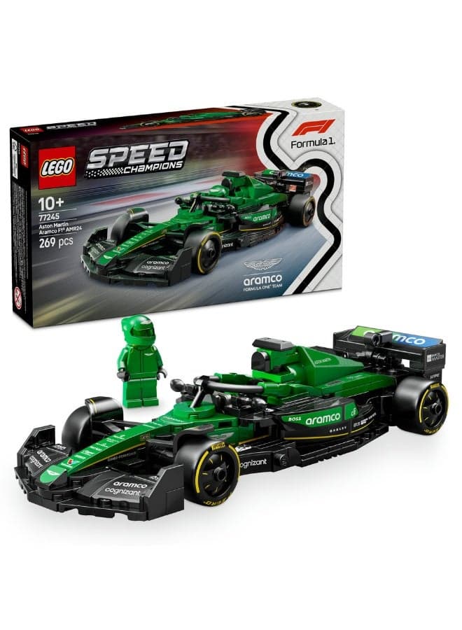 Speed Champions Aston Martin Aramco F1 AMR24 Race Car 77245 (Age 10+, 269 Pieces)