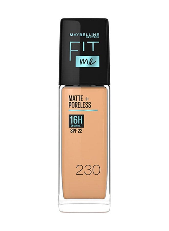 Fit Me Matte & Poreless Foundation 16H Oil Control with SPF 22 - 230