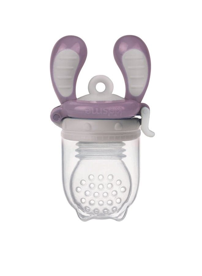 Pack Of 1 Food Feeder For Baby Girl, Size M, 4 Months +, Plum