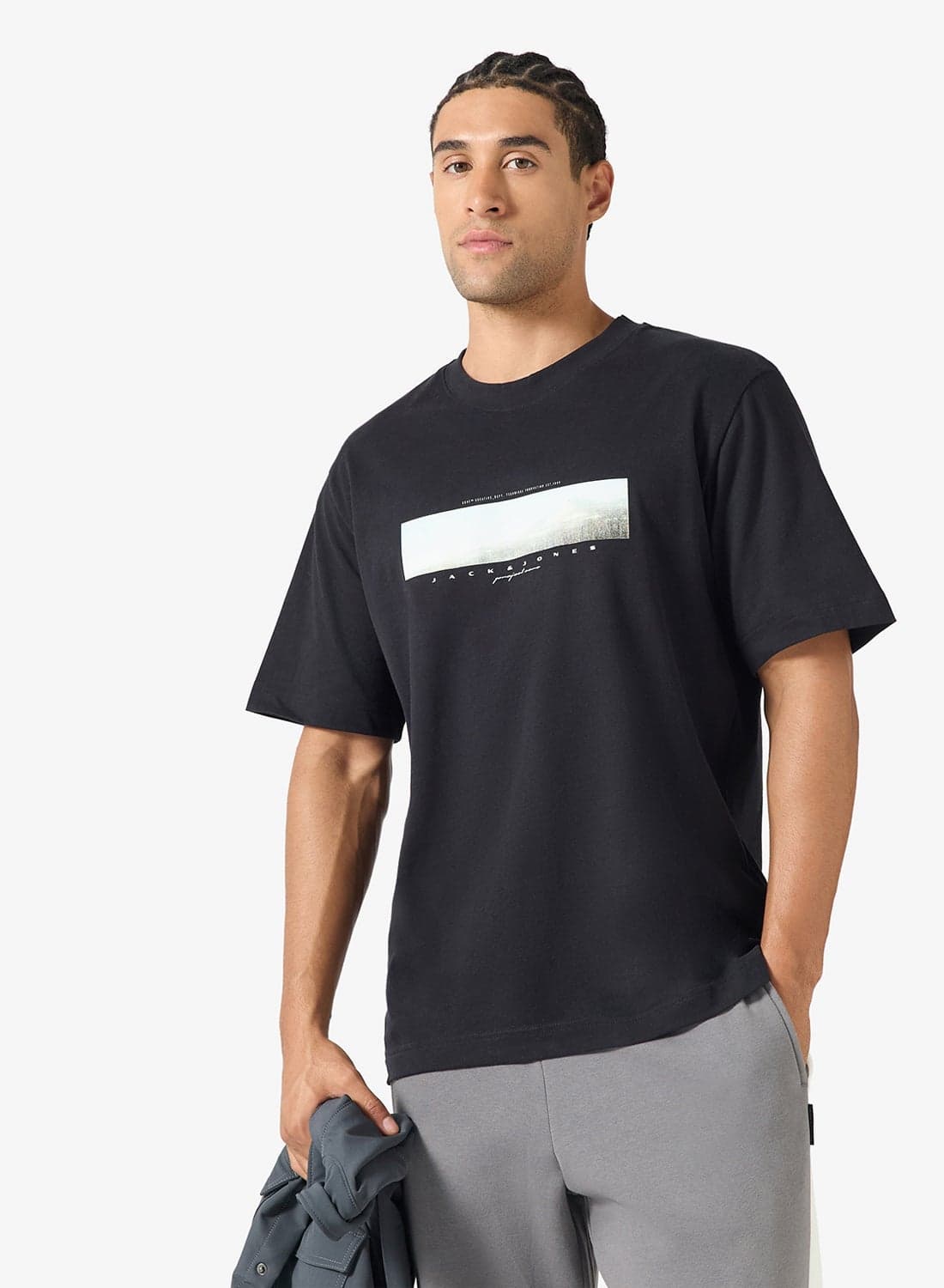Graphic Crew Neck T-Shirt