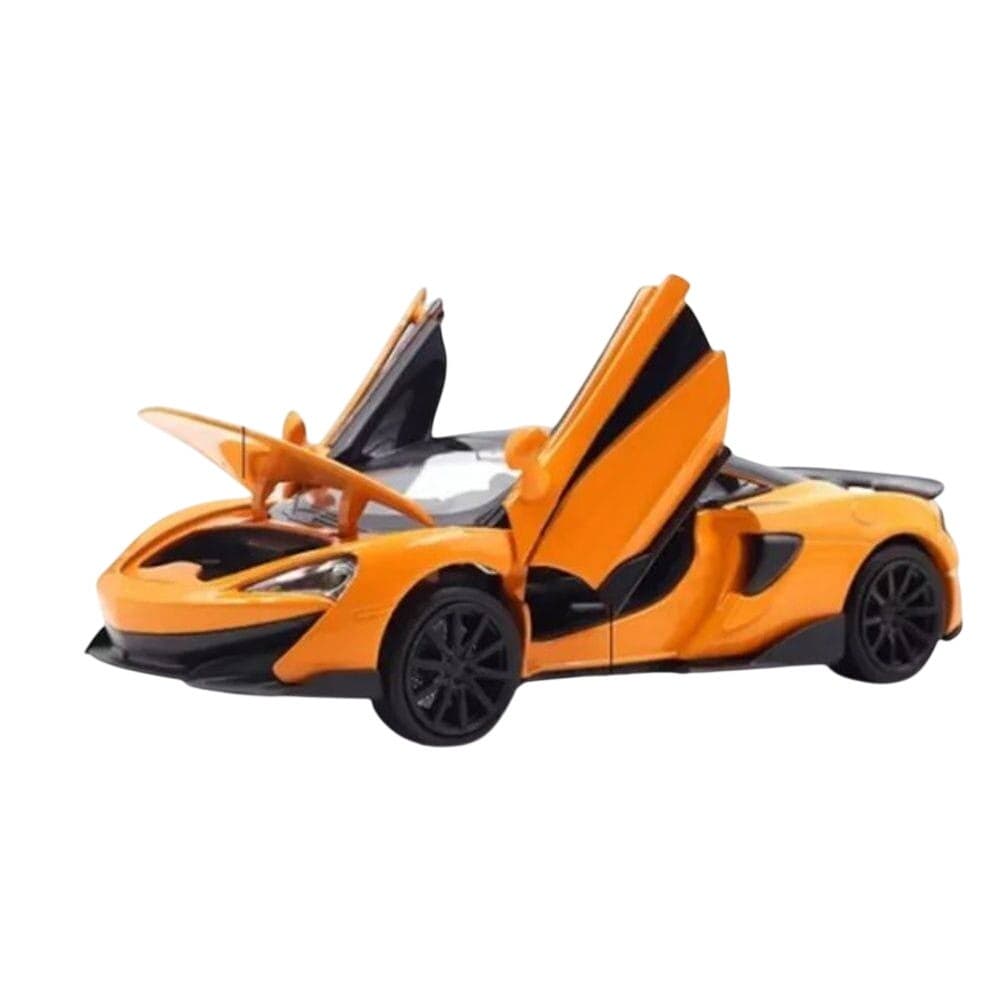 RMZ Hobby McLaren 600LT Die-cast Car (1:32, Orange)