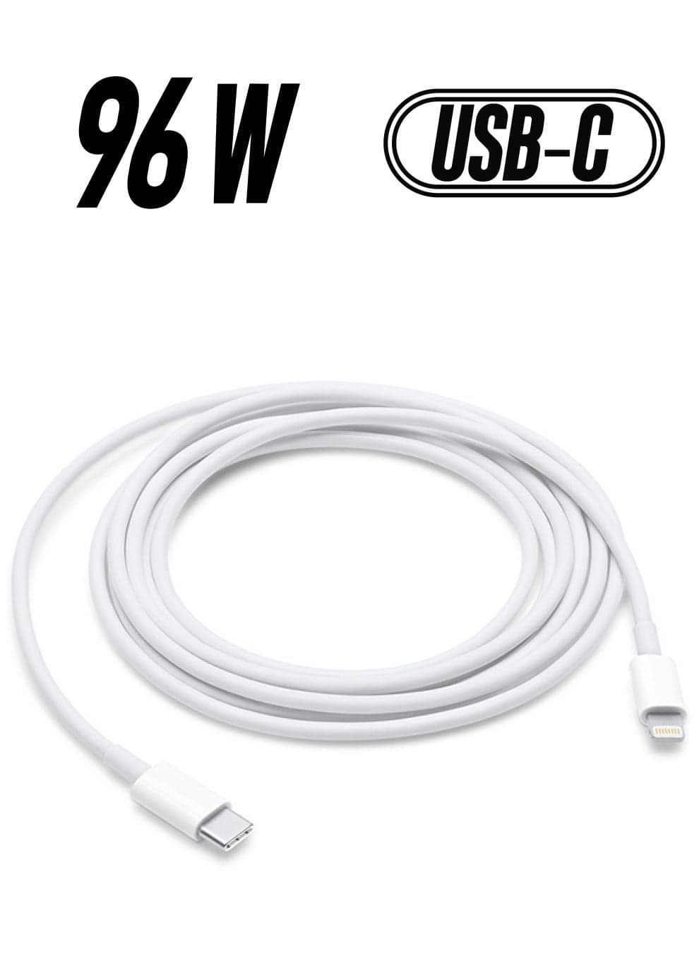 USB-C To Lightning Cable - 2 Meter White