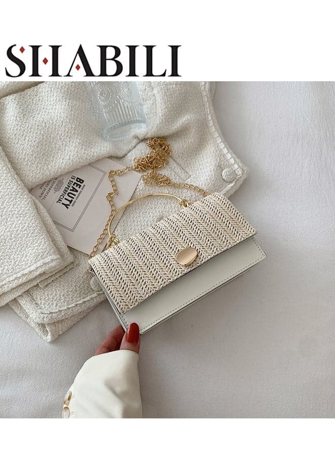 Women's Contrast Color Shoulder Bag, Ladies PU Leather Crossbody Bag Handbag Sling Bag Side Bag Carry Bag, Portable Mobile Phone Bag Small Bag Satchel Bag Coin Purse for Girls,College Students