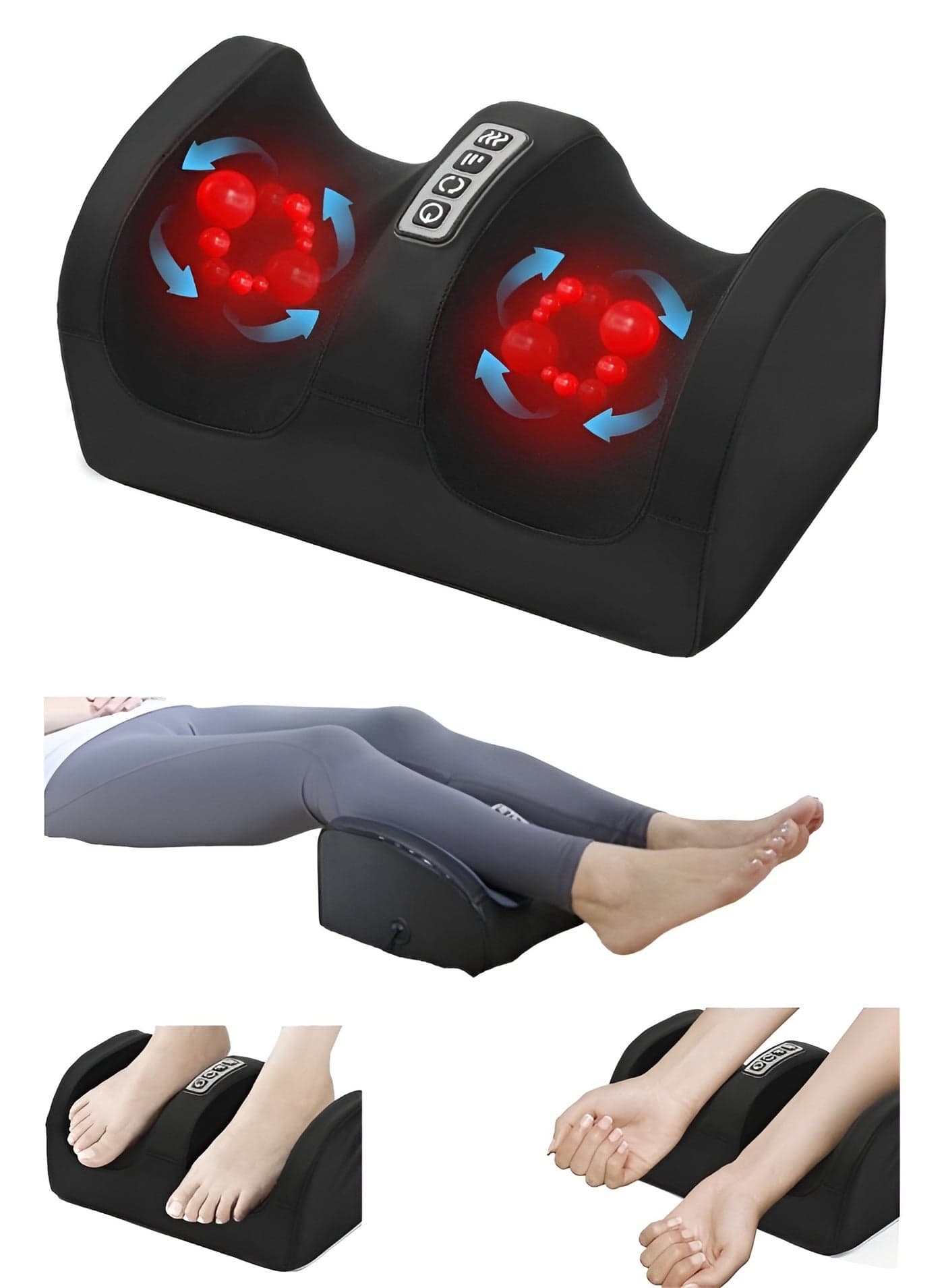 Leg Air Compression Massager Electric Kneading Machine for Blood Circulation Foot Ankle Calf Leg Pain Relief