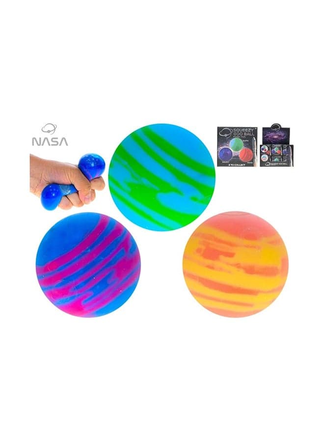 Nasa Squeezy Goo Marble Balls 3 Asst – Fun Kids Toy, Interactive Playtime & Gift Item