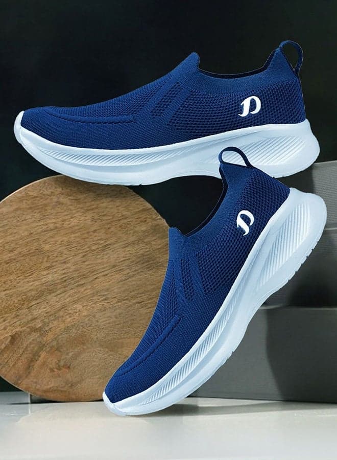 Slip On Walking Shoes for Men | Lightweight Breathable Comfort Daily Wear Casual Sneakers | Doctor Extra Soft D-2008