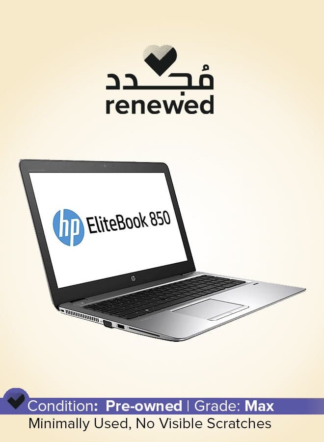 Renewed - Probook 450 G3 Laptop With 15.6-Inch Full HD Display,Intel Core i5 Processor/6th Gen/8GB RAM/256GB SSD/Intel HD Graphics 520 Black