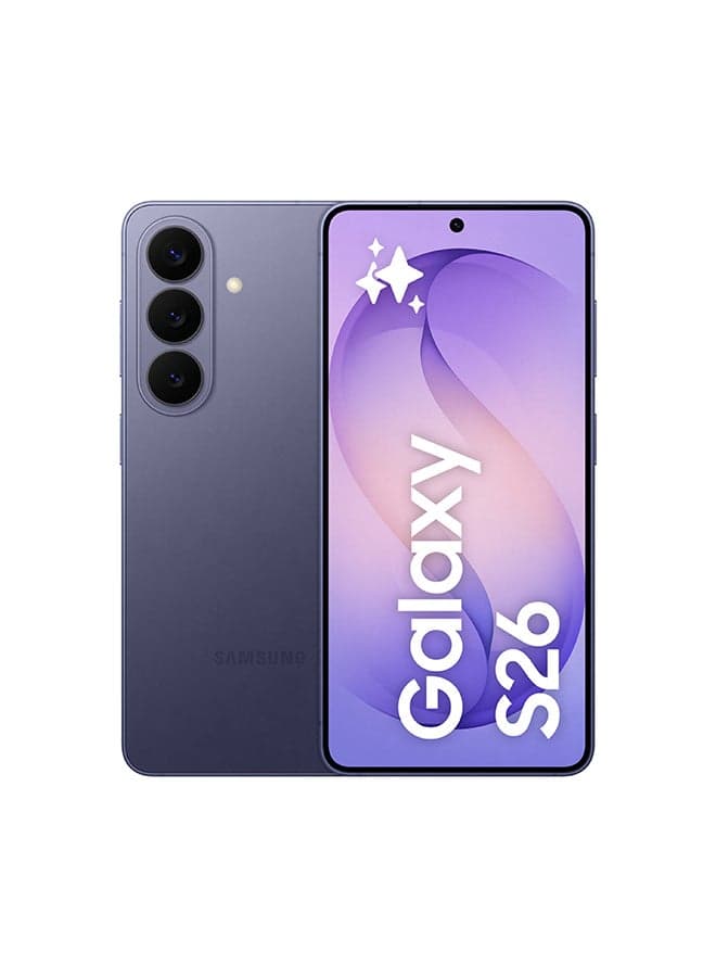 Galaxy S26 Dual SIM Cobalt Violet 12GB RAM 256GB 5G - International Version