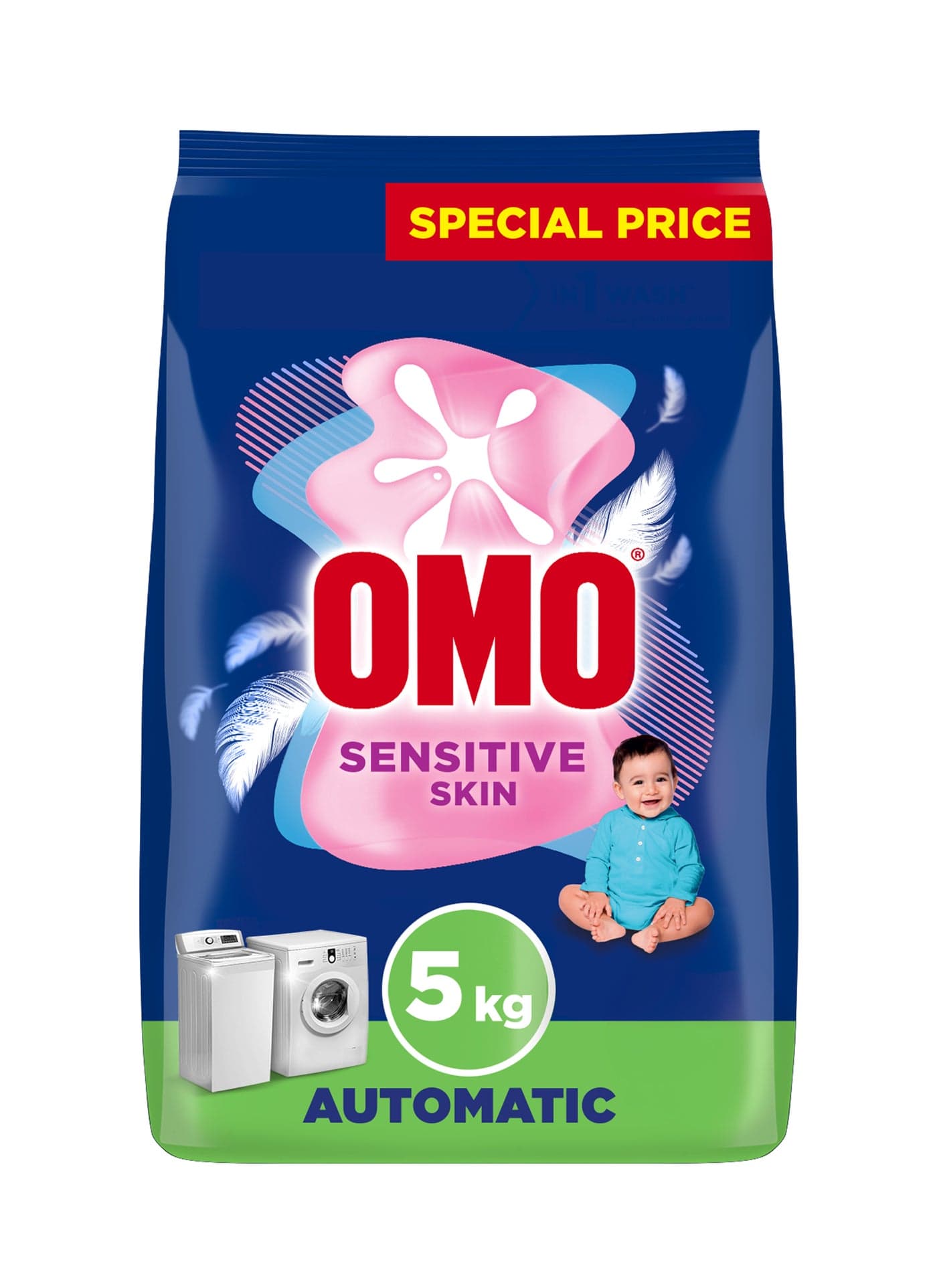 Automatic Powder Laundry Detergent For Baby Sensitive Skin