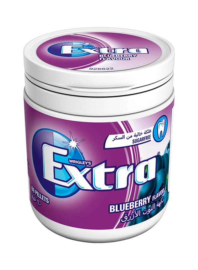 Blueberry Chewing Gum 60 Pellets
