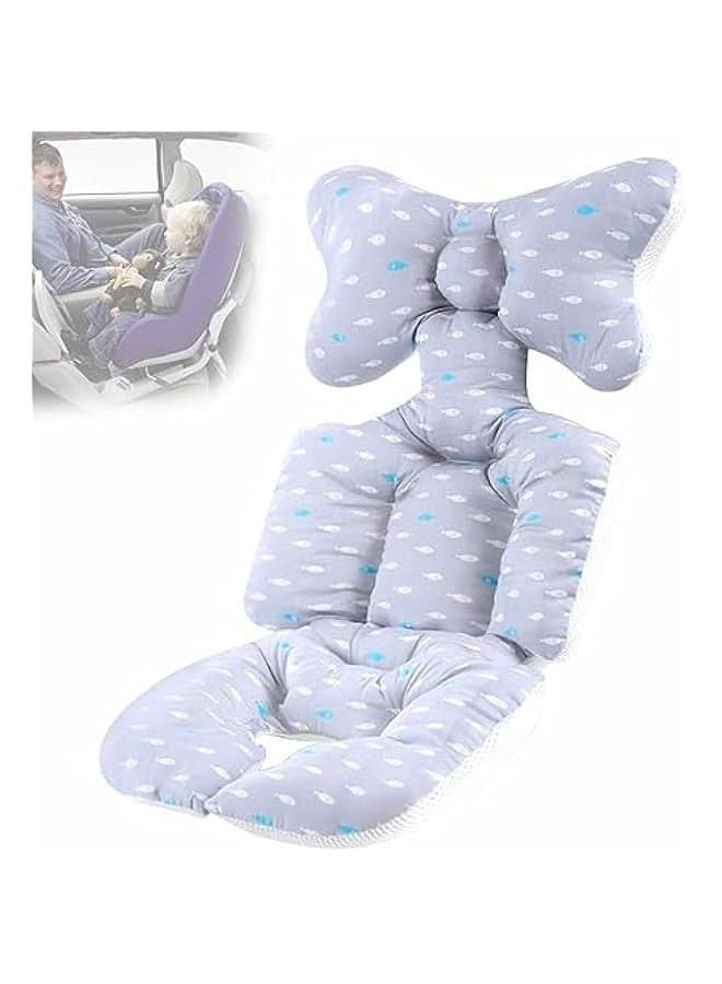 Baby Seat Pad Stroller Liner Universal 3D Air Mesh Breathable Car High Chair Cushion for Infant Soft Padding,Baby Carrier,Pram Non Slip Cushion for Baby Kid Toddler Infants