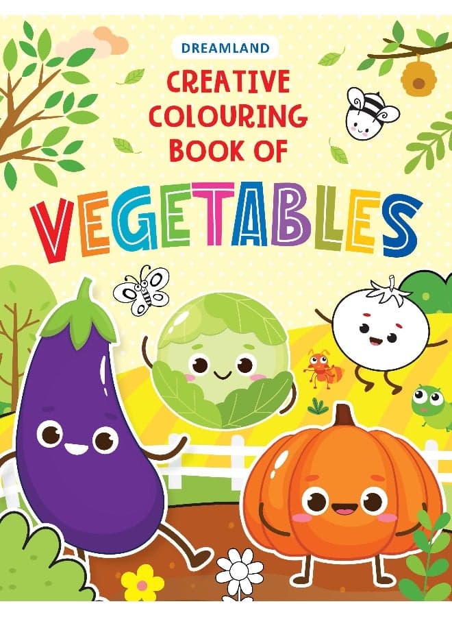 Creative Colouring Book - Vegetables