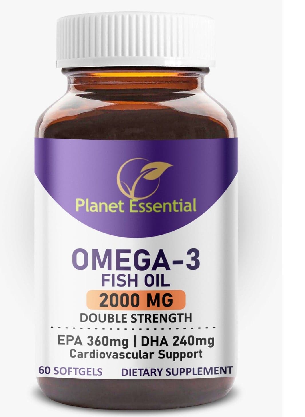 Omega 3 2000mg Fish Oil 60 Softgels