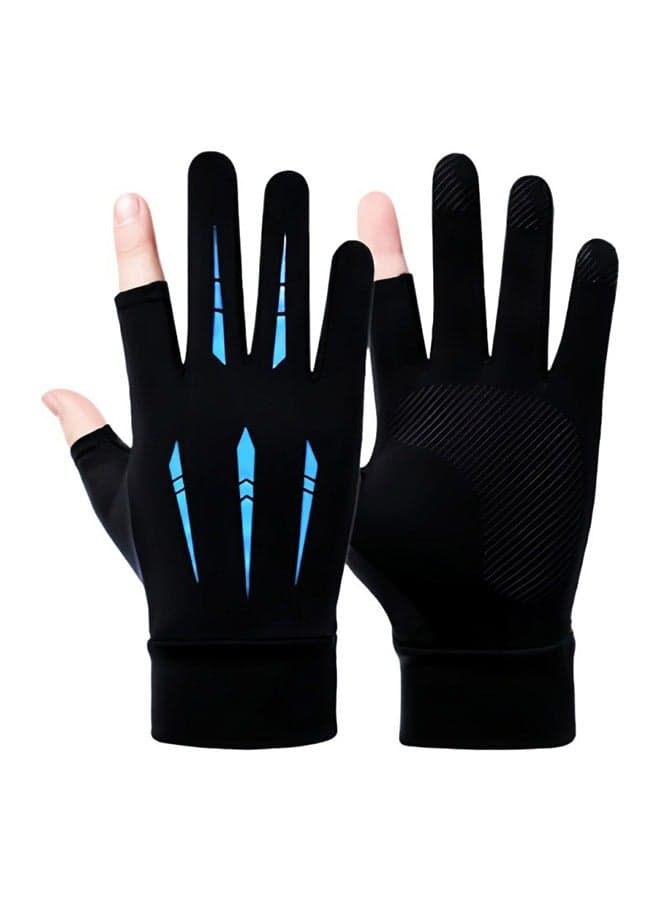 Men's Women's Sun Protection Gloves UV Protection Gloves for Golf Driving Riding Fishing Hiking Cycling
