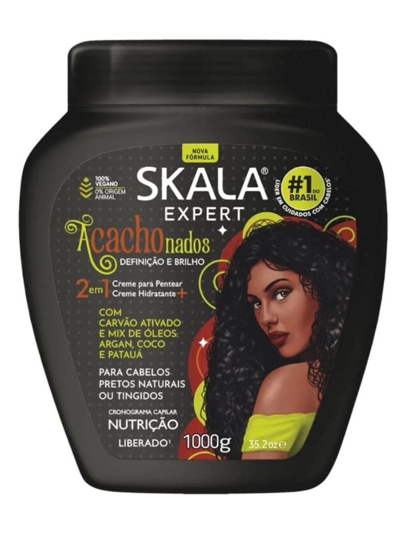 Skala Acachonados 2 in 1 Cream for Nourishing and Shining Curly Hair – 1000g