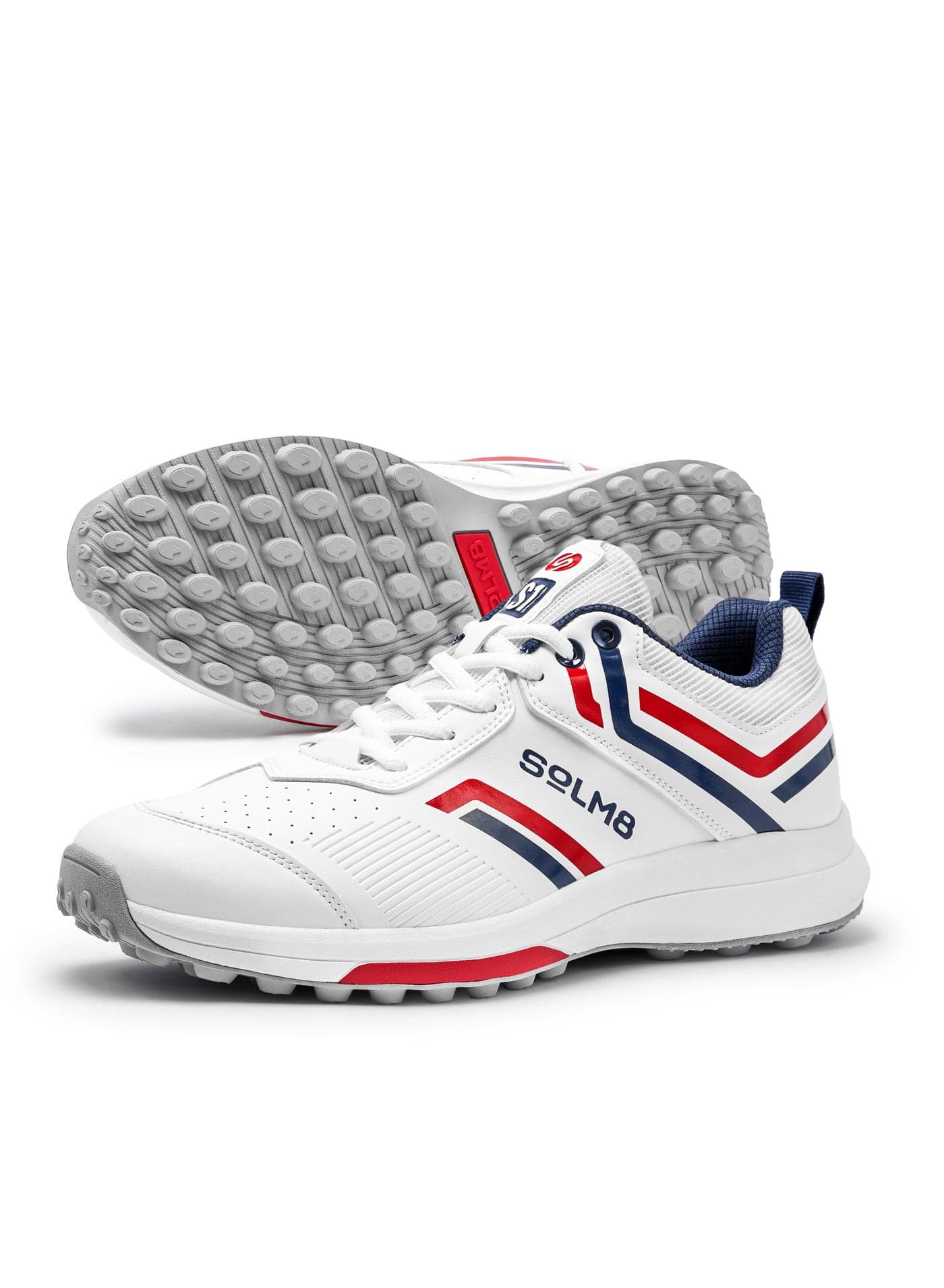 SOLM8 S1 Rubber Spikes - Lightweight Cricket Shoes for Men and Women - Durable Grip, Superior Protection (2025 Edition)