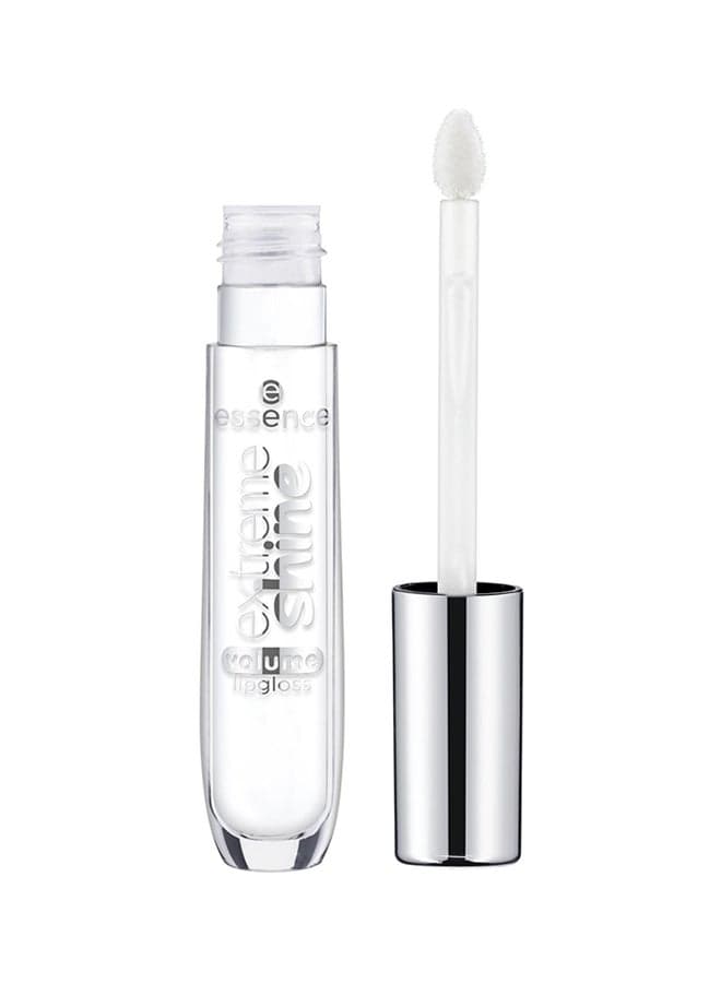 Extreme Shine Volume Lip Gloss | 01 Crystal Clear | Natural Shine | Plumping Effect | Moisturising & Volumizing Lip Gloss for Adults Crystal Clear