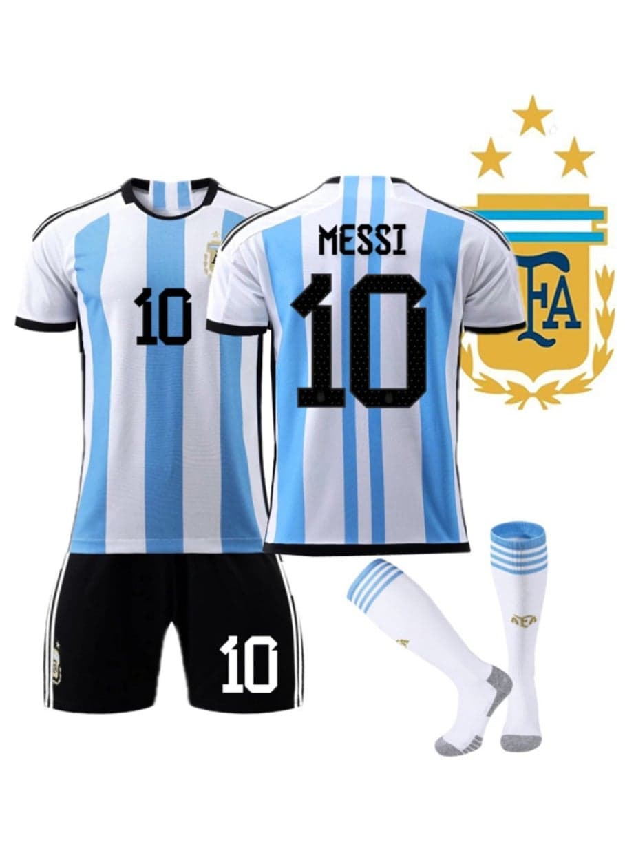 Kids Soccer Jersey, #10 Jersey Shirts,Boys Soccer Jersey Set,Soccer clothing,Sport Gift Set for Youth