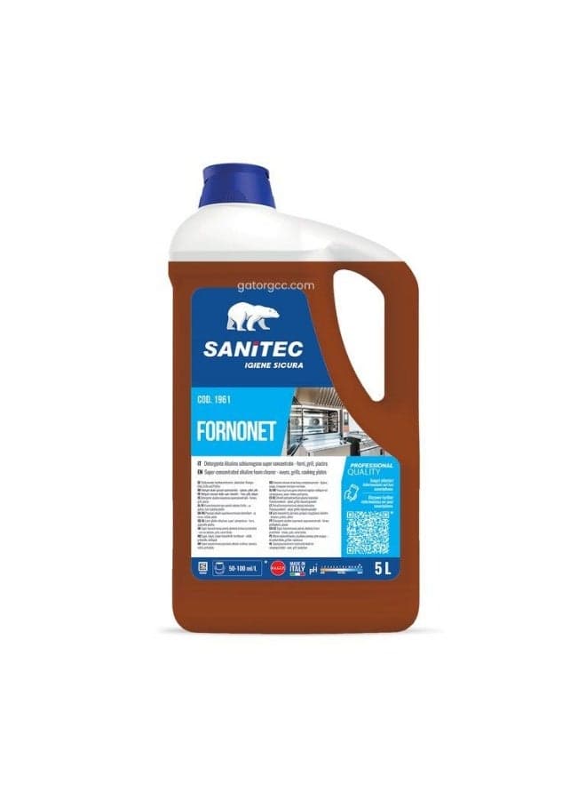 Super-concentrated foam cleaner – ovens, grills, cooking plates-5 Liter