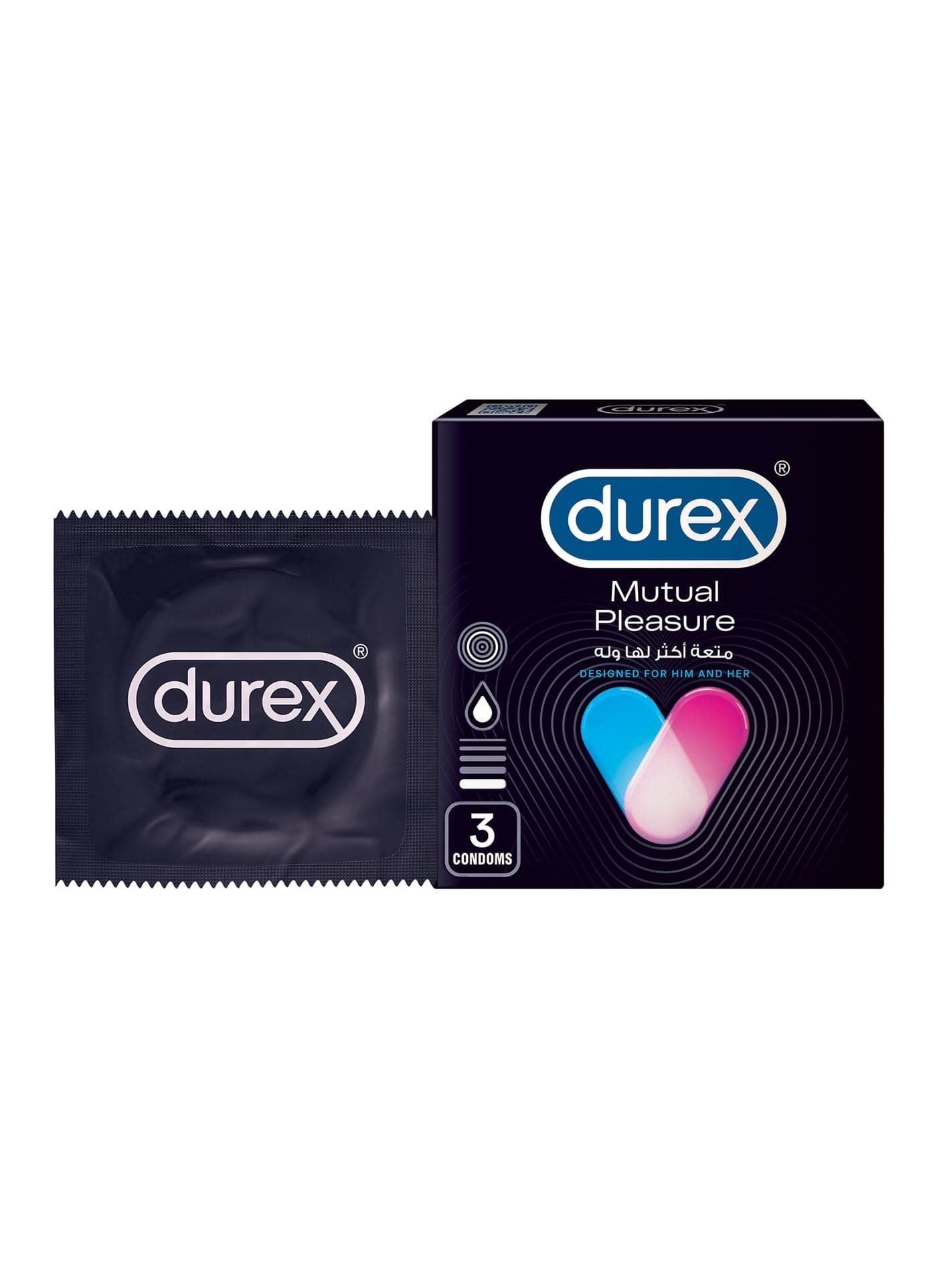 Mutual Pleasure Condom 3 Pieces