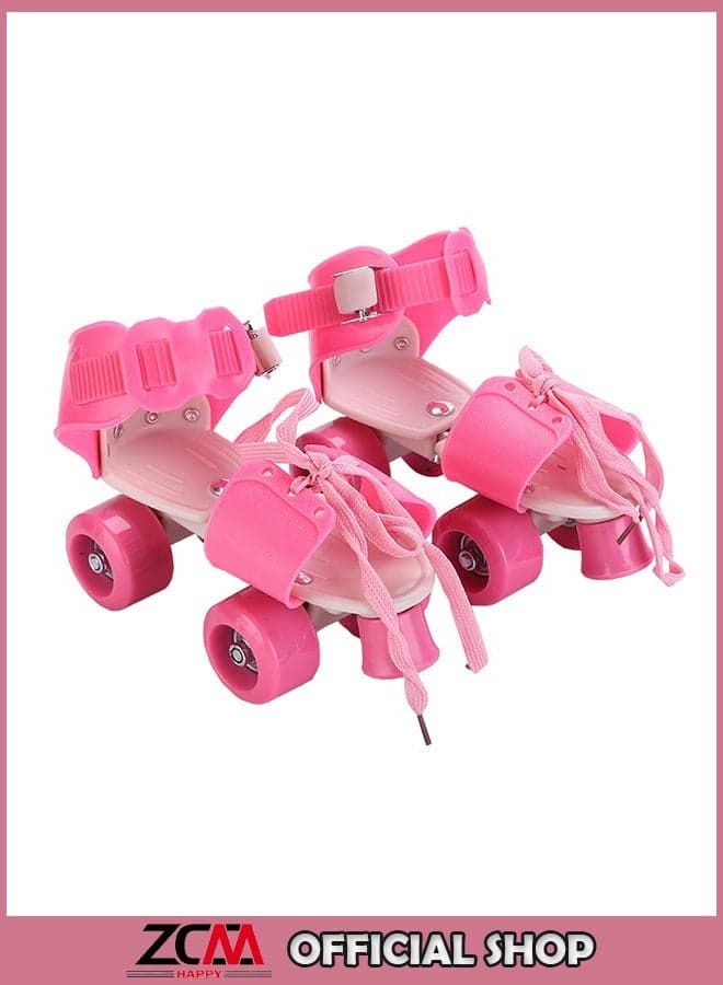 Kids Unisex Four Wheel Roller Skating Shoes