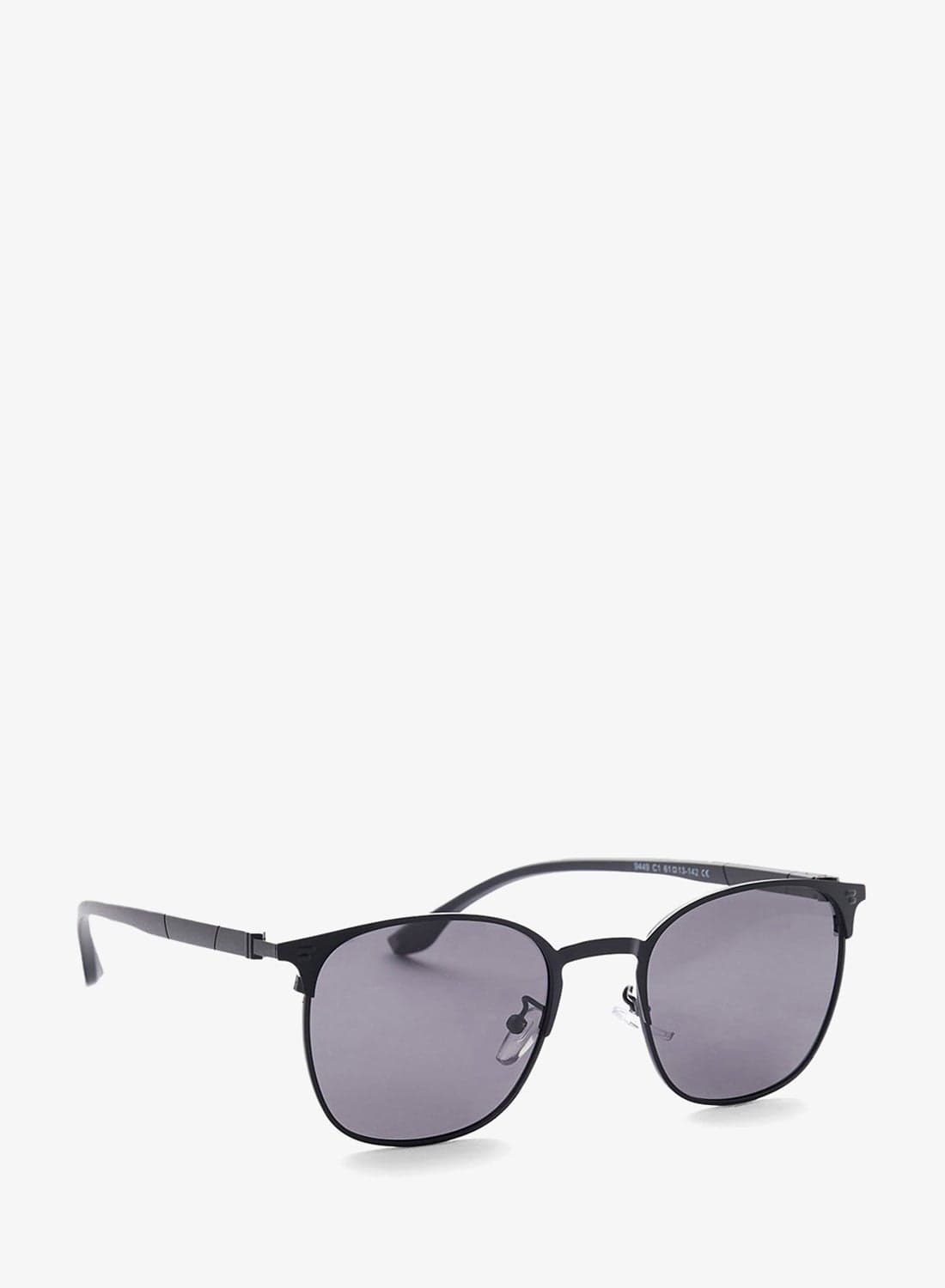 Polarized Lens Clubmaster Sunglasses
