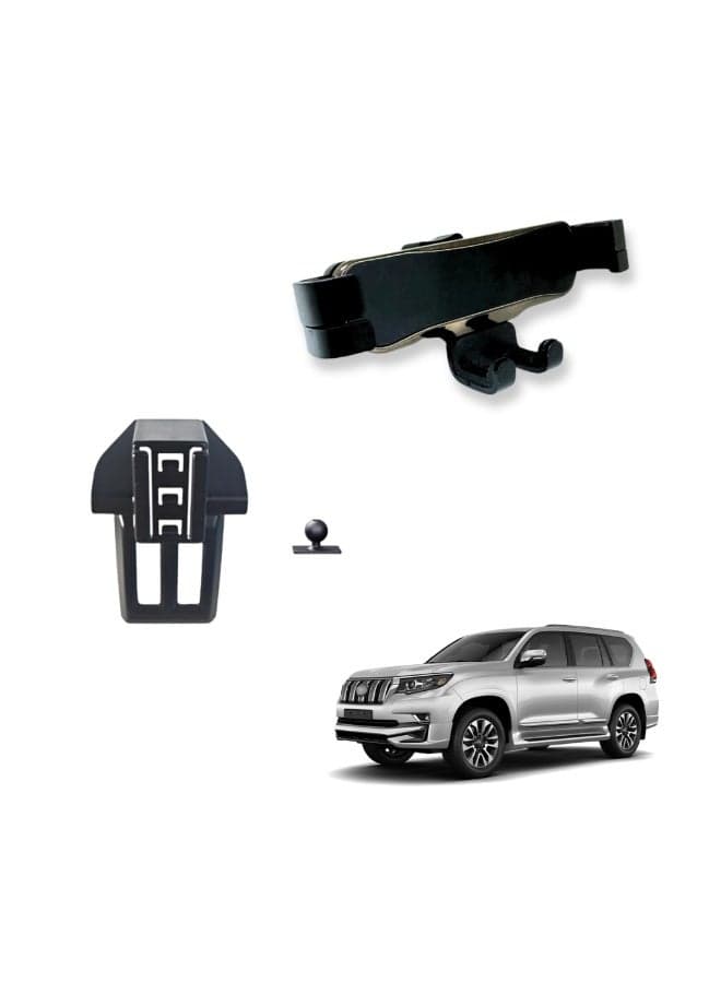 TRX AUTO Phone Holder for Toyota Land Cruiser Prado 2018–2023 | Custom Fit Air Vent Mount | Doesn’t Block A/C Vent | Secure Grip, 360° Rotation, Non-Magnetic Design | Easy Installation Mobile Holder