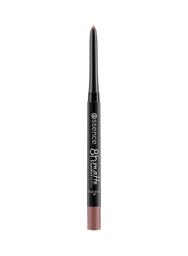 8 Hour Matte Comfort Lip Liner | Shade 02 Silky Hazelnut | Long Lasting | Water Resistant | Precise Lip Contouring | Smooth Application Silky Hazelnut