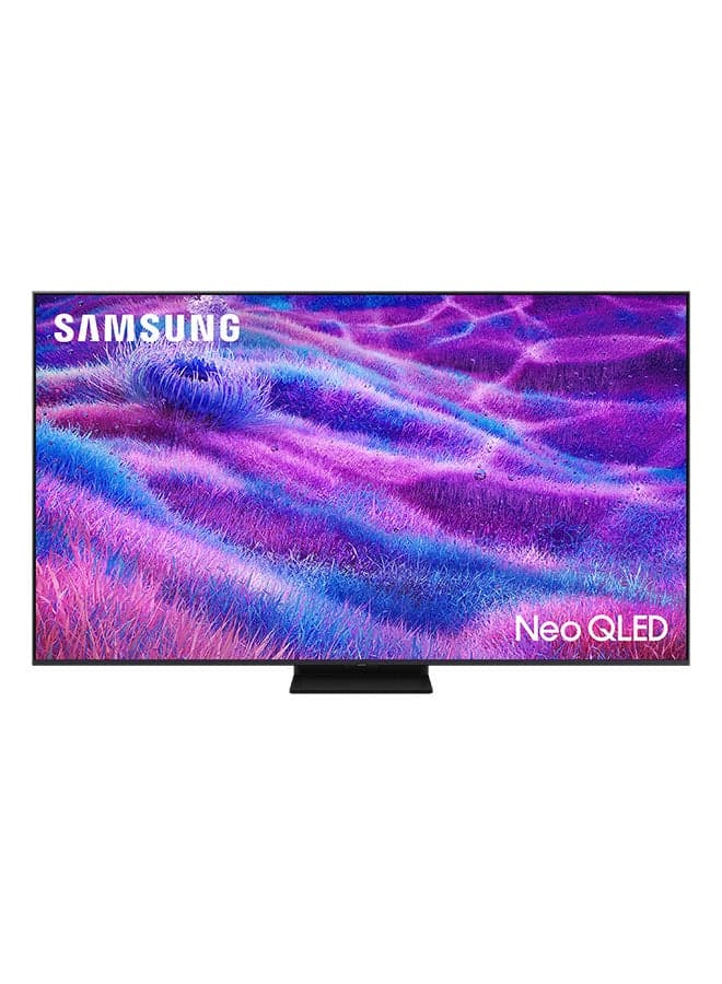 65 Inch Neo QLED TV, QN80F, 4K, Mini LED, NQ4 AI Gen2 Processor, Quantum Matrix Technology Core, 4K AI Upscaling, Dolby Atmos, Vision AI Smart TV, QA65QN80FAUXZN (2025 - UAE Version) QN80F TITAN BLACK