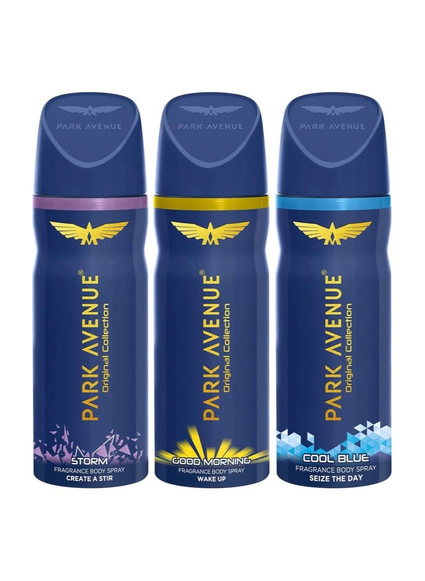Personal Fragrance Premium Body Spray (Storm,Good Morning,Cool Blue)