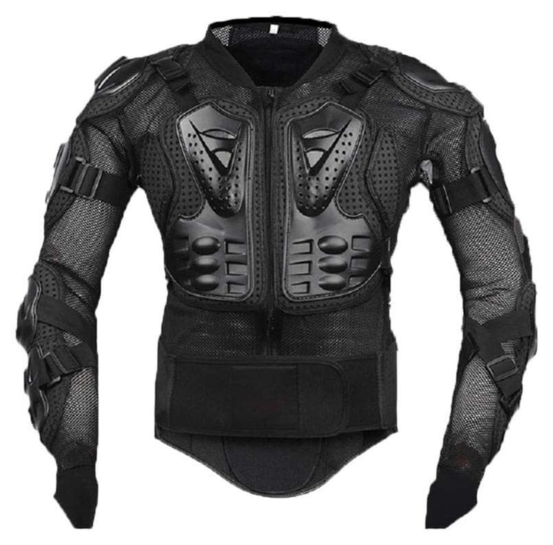 Motorcycle Safety Jacket: CE-Certified Armor with Removable Pads & Ventilation - Bike Safety Gear for Off-Road, Racing, Skating CE-Certified Safety Armor