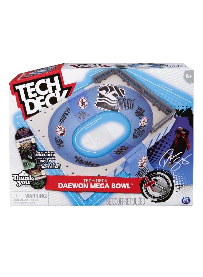 Tech Deck Daewon Mega Bowl Playset