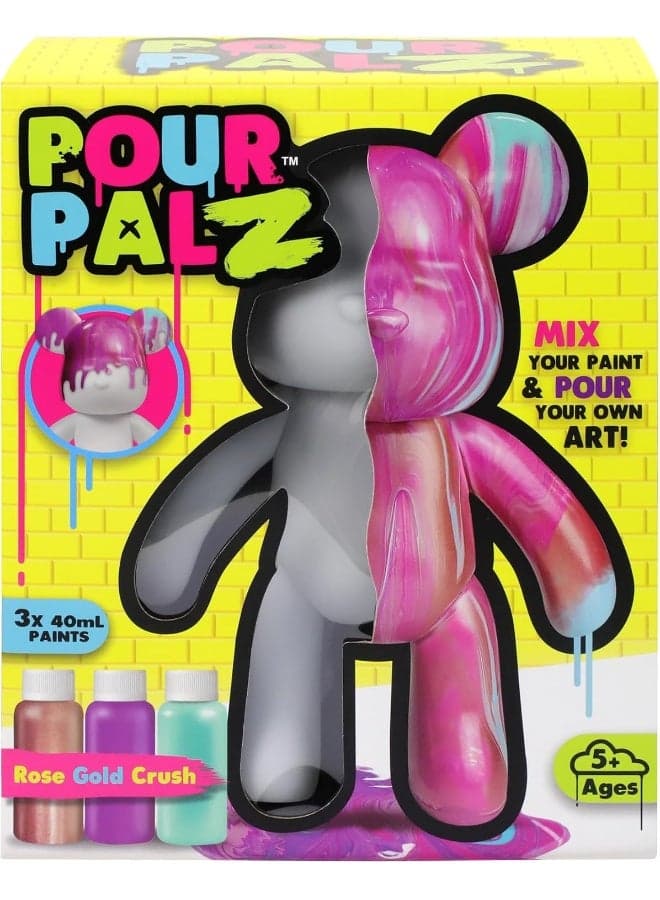 Rose Gold Crush - 40ml | Rose Gold Crush 5+ Years Discover endless creativity with Paint | Kids Toy for Boys & Girls