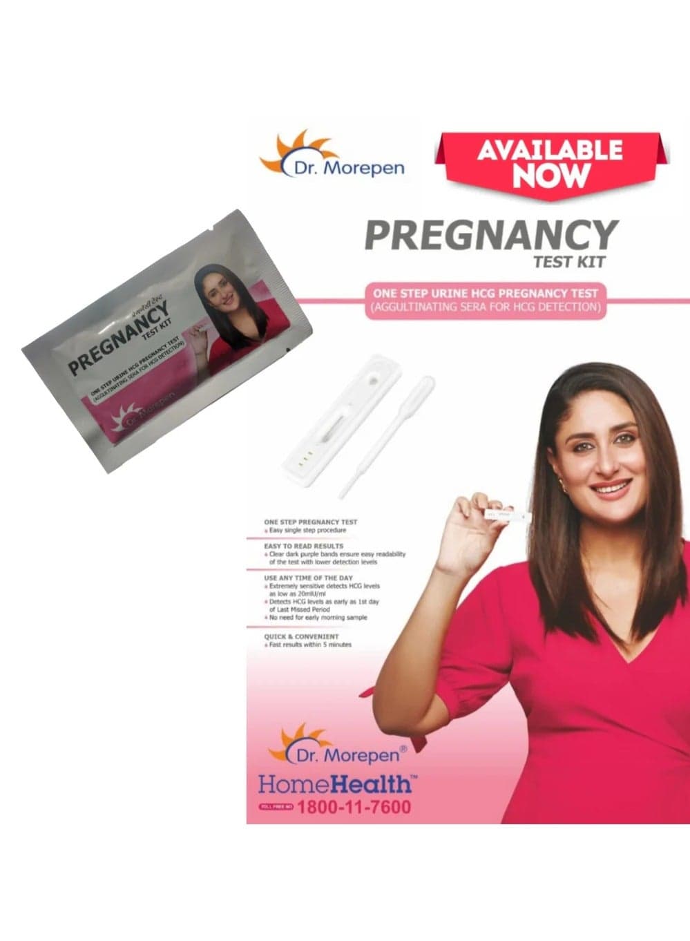 Dr Morepen Pregnancy Kit Pregnancy Test Kit
