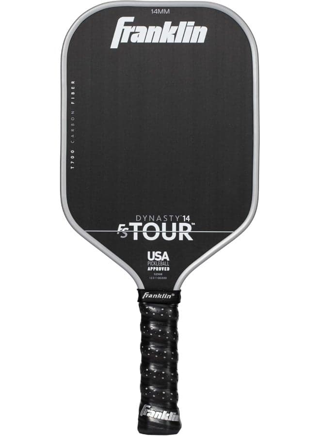 Franklin Sports FS Tour Dynasty Series Grey 14mm Pickleball Paddle