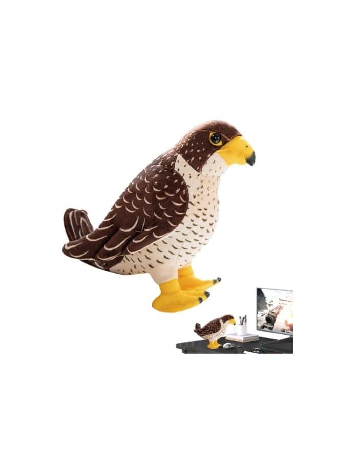 Realistic Falcon Plush Toy – Soft Stuffed Bird of Prey for Kids, Collectors & Educational Home Decor