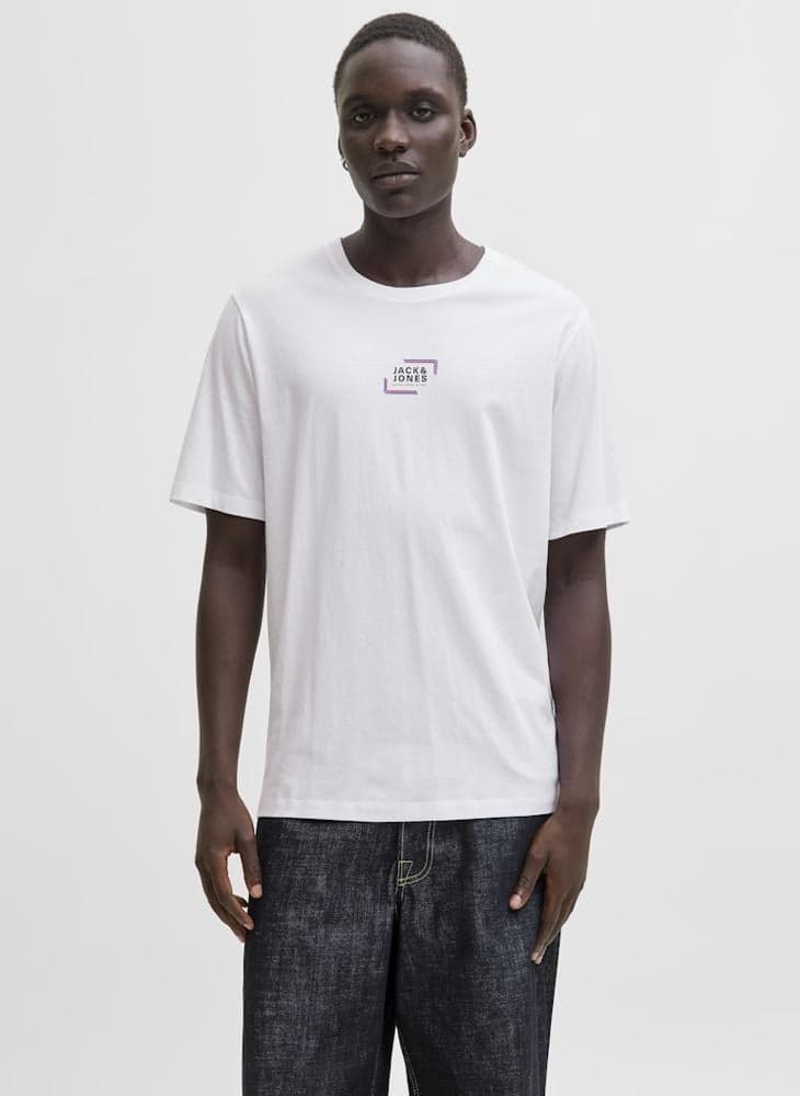 Graphic crew neck t-shirt