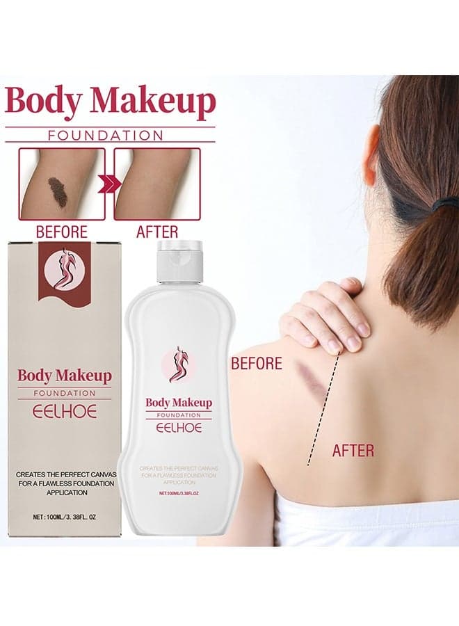 Body Makeup Foundation-Coverage Perfector Tatoo Concealer Waterproof Covering Body Tattoo Scars 100ml