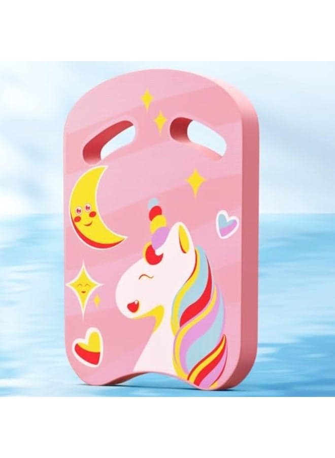 Swimming Kickboard, Swimming Board for Kids, Training Aid Kickboard Float Board with Integrated Hole Handle, Anti-slip for Swimming Beginners
