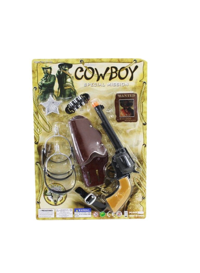 Cowboy Gun Postol Set Big Size Ages 3+