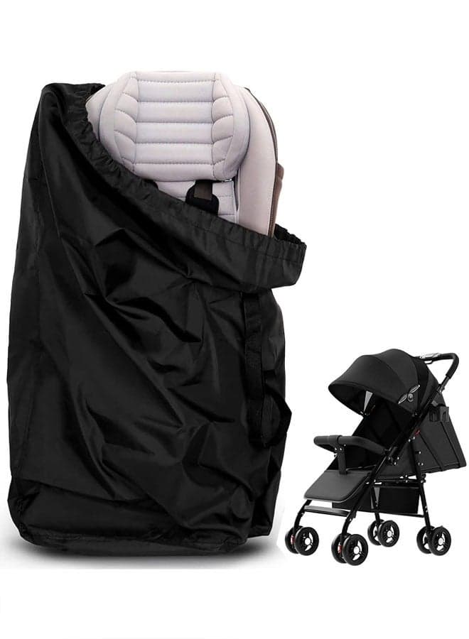 Stroller Travel Bag for Airplane, 44.88" H x 19.7" W x 13" D, Stroller Cover Bag, Large Air Trvel Stroller Cover, Baby Travel Accessories for Most Single Strollers