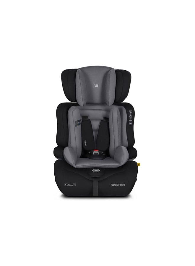 I-ELEK Universal Baby/Kids/Child/Toddler Safety 3-In-1 Car Seat, I-Size, ECER129, High Back Booster Car Seat, Adjustable Headrest, 3-Point Safety Belt, 5 Point Harness, 9-36 Kg, 15m-12Yrs, Group 1/2/3