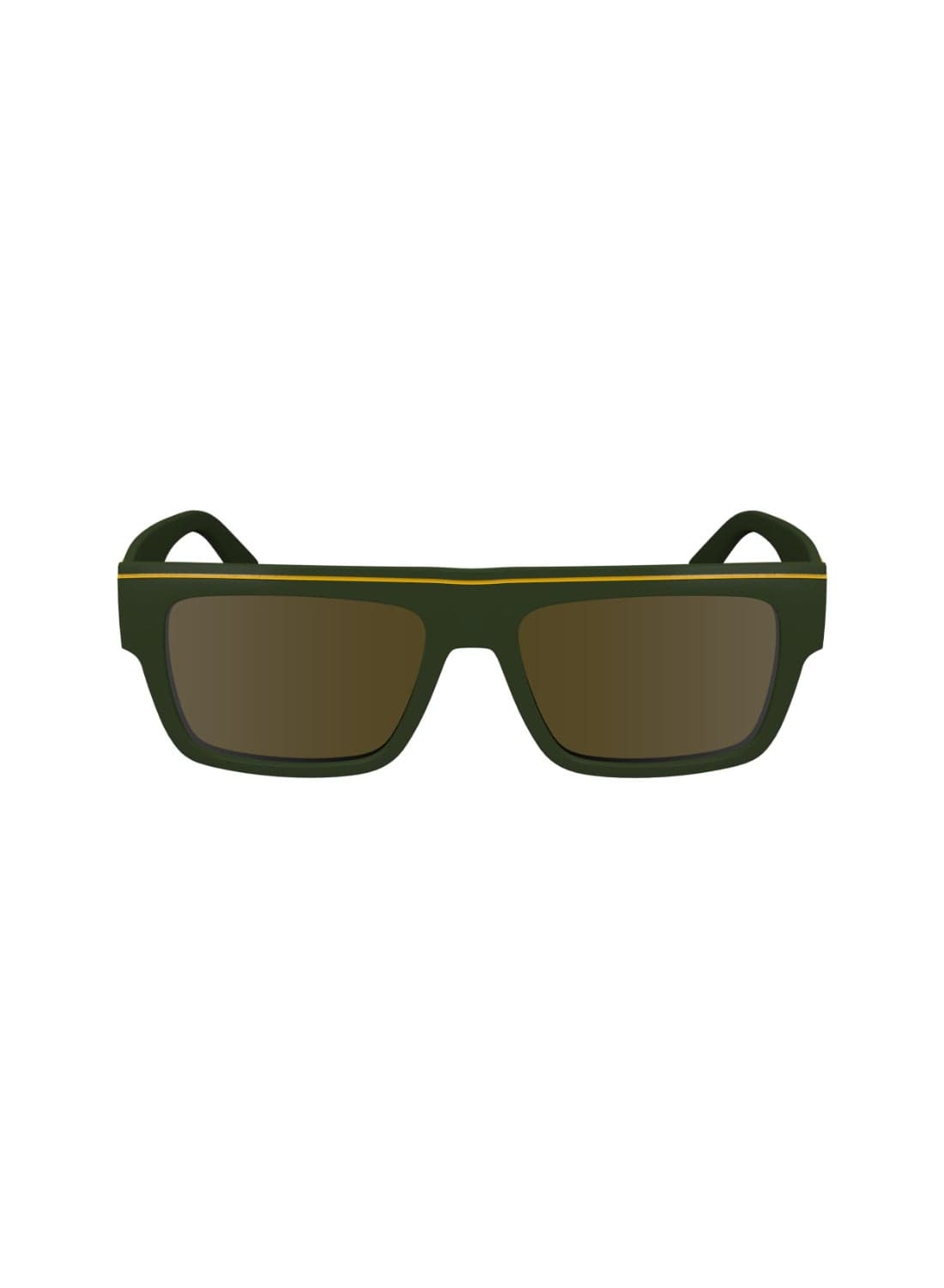FULL RIM BIO INJ-G820 MODIFIED RECTANGLE CALVIN KLEIN JEANS SUN CKJ24603S 5517 (309) KHAKI