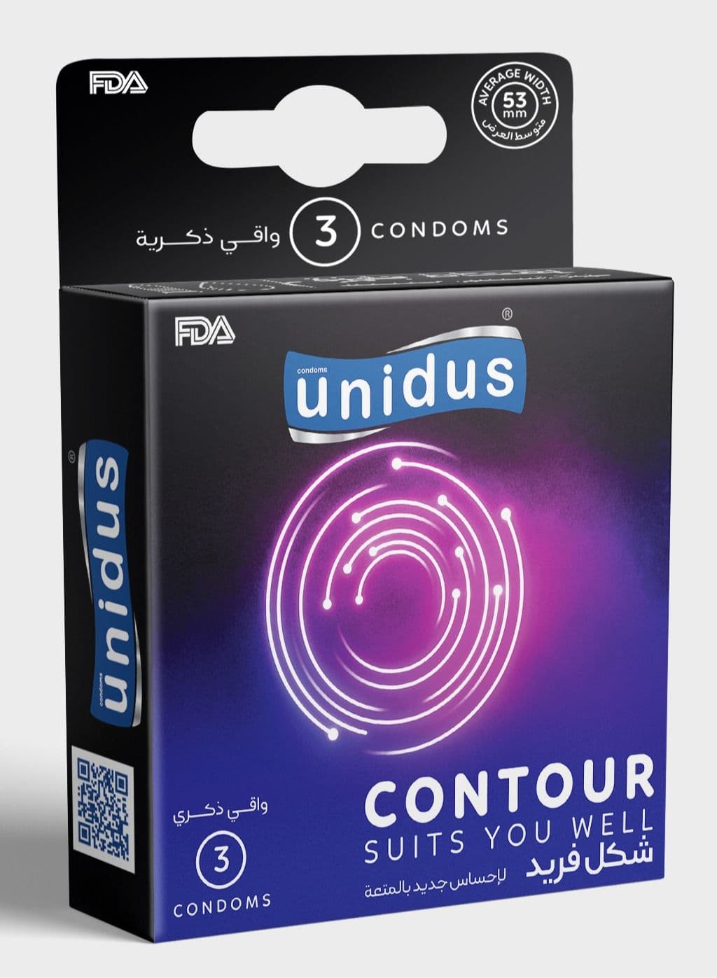 Condom - CONTOUR - Suits you Well - Lubricated Condoms for Men, Pack of 3