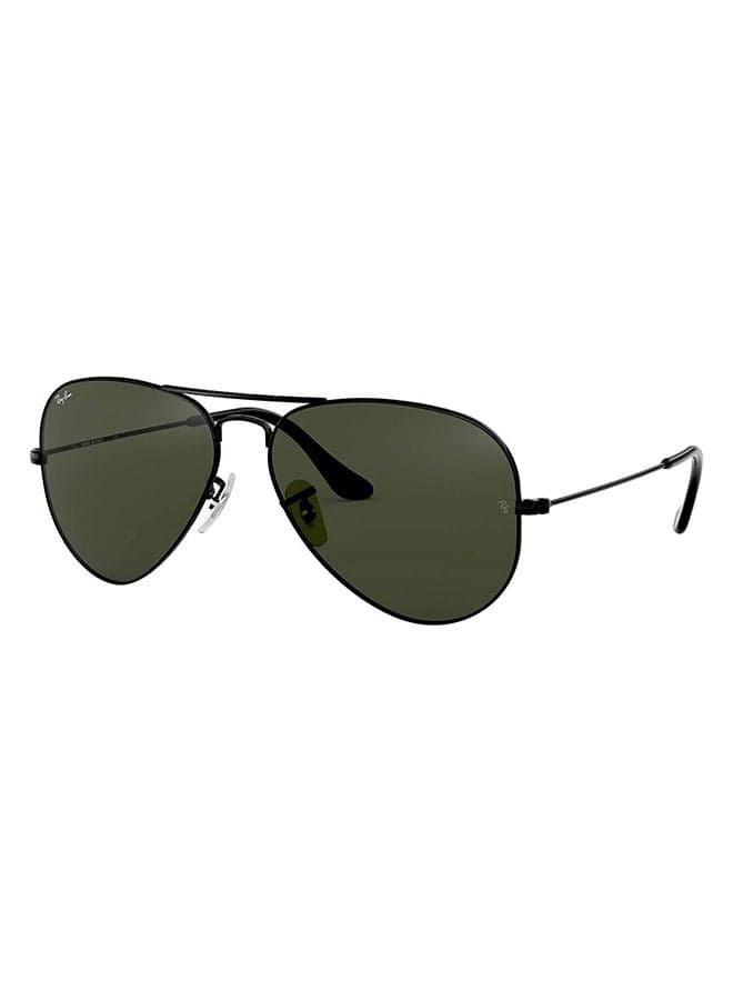 Unisex Aviator Sunglasses - Lens Size : 58 mm